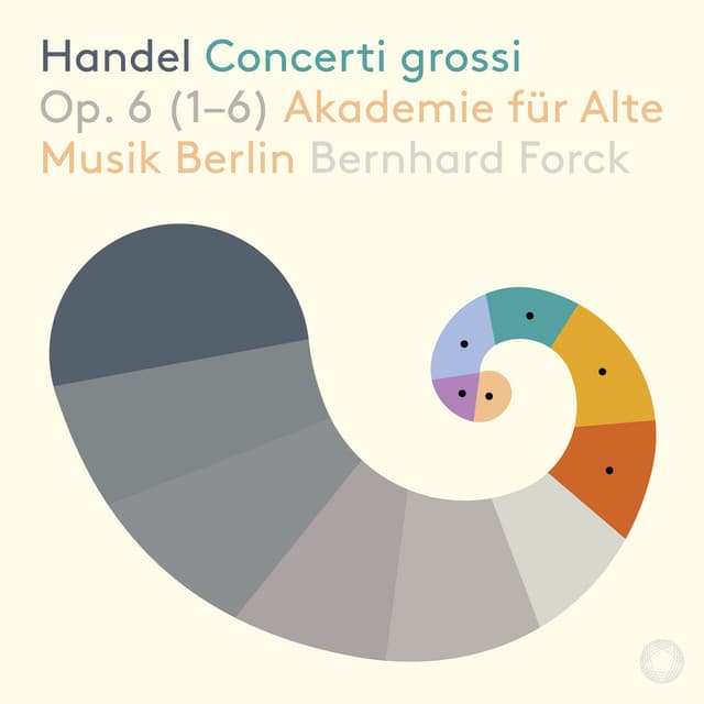 Handel: Concerti Grossi Op. 6, part 1 cover art