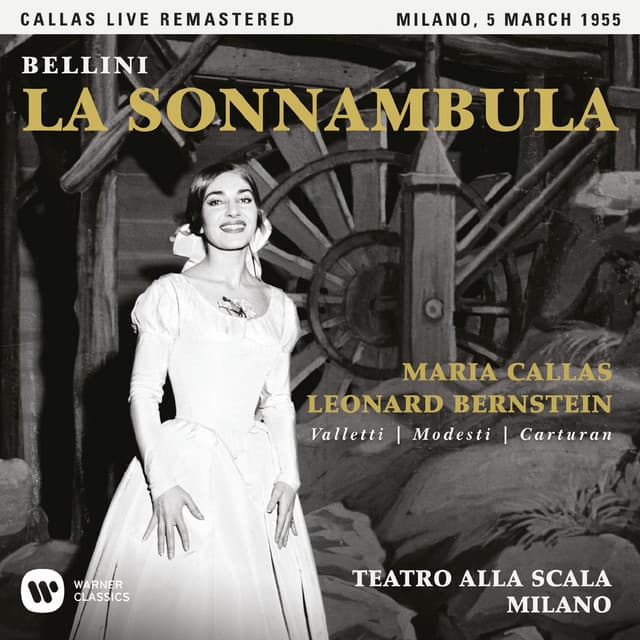 Bellini: La Sonnambula, Act 2: "Ah! non giunge uman pensiero" (Amina, All) [Live] cover art