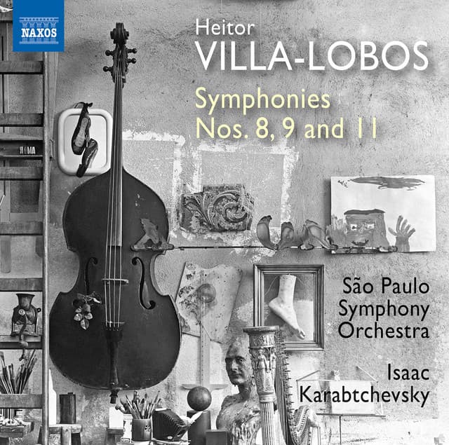 Villa-Lobos: Symphonies Nos. 8, 9 & 11 cover art