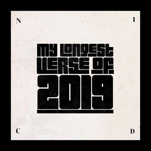 My Longest Verse of 2019 cover art
