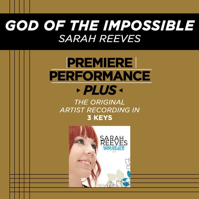 God Of The Impossible - Medium Key Performance Track With Background Vocals cover art