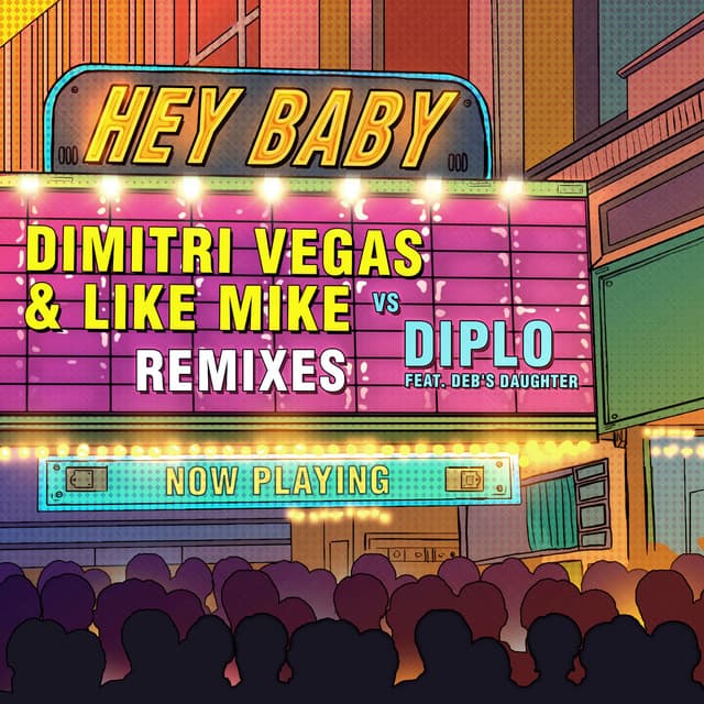 Hey Baby - Angemi Remix cover art