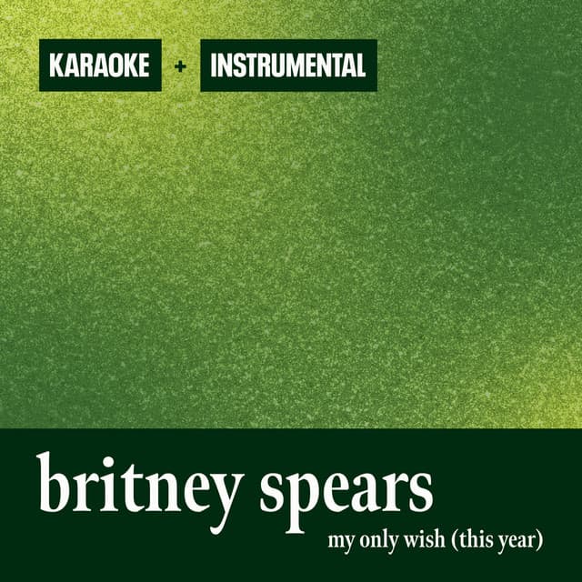 My Only Wish (This Year) - Instrumental cover art