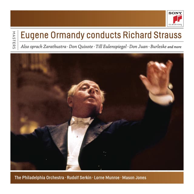 Eugene Ormandy Conducts Richard Strauss cover art
