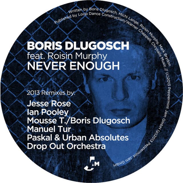 Never Enough (Jesse Rose Remix) cover art