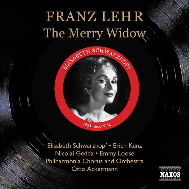 Die lustige Witwe, Act I: Dialogue: Und jetzt, meine Herrschaften (Zeta, Valencienne, Camille) cover art