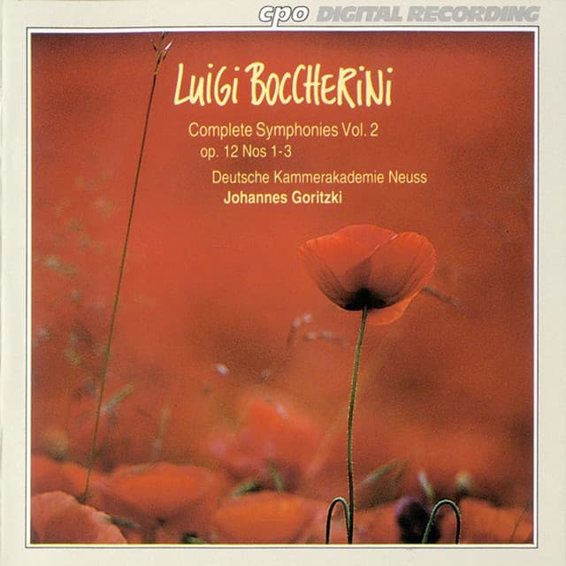 Boccherini: Complete Symphonies, Vol. 2 cover art