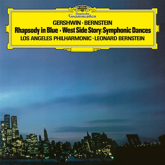 Gershwin: Rhapsody in Blue; Prelude for Piano No. 2 / Bernstein: Symphonic Dances From "West Side Story" cover art