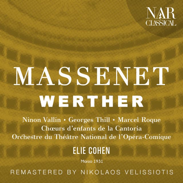 MASSENET: WERTHER cover art