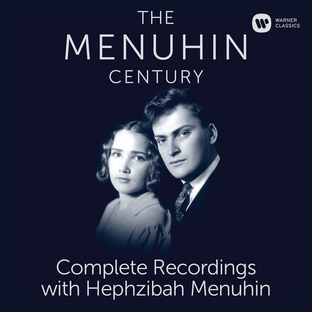The Menuhin Century - Complete Recordings on Warner with Hephzibah Menuhin cover art
