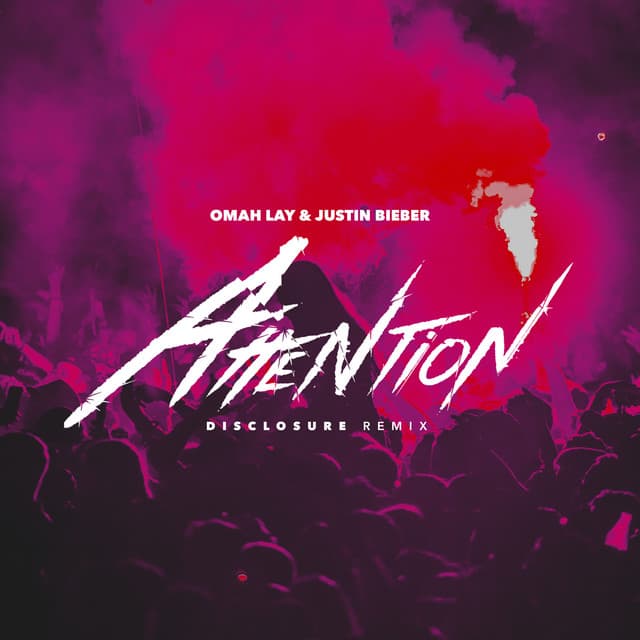 Attention (with Justin Bieber) - Disclosure Remix cover art
