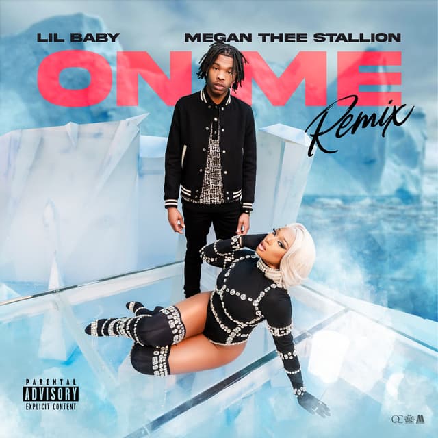 On Me (Remix) (with Megan Thee Stallion) cover art