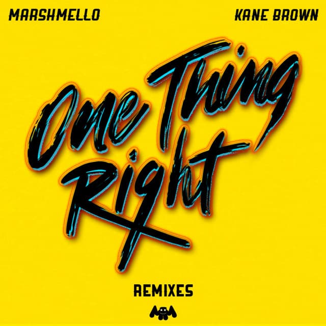 One Thing Right - Subshock & Evangelos Remix cover art