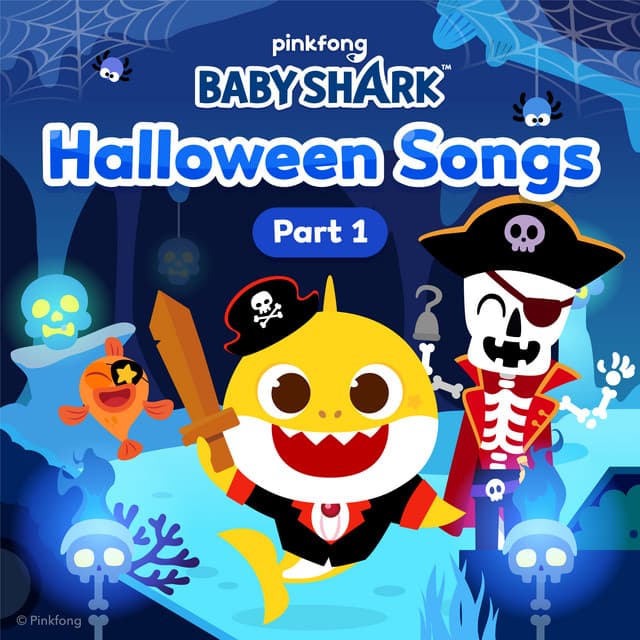 Baby Shark's Halloween Freeze Dance cover art