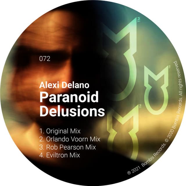 Paranoid Delusions - Eviltron Mix cover art