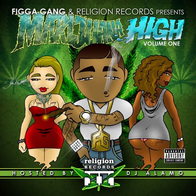 Marijuana High, Vol. 1 cover art