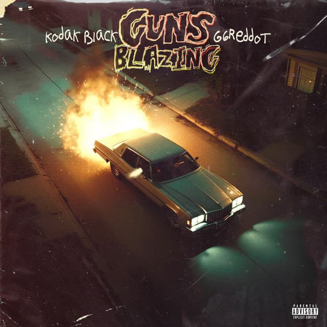GUNS BLAZING cover art