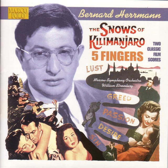 Herrmann: Snows of Kilimanjaro (The) / 5 Fingers cover art
