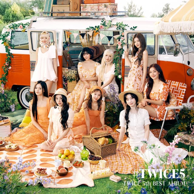 #TWICE5 (Japanese ver.) cover art