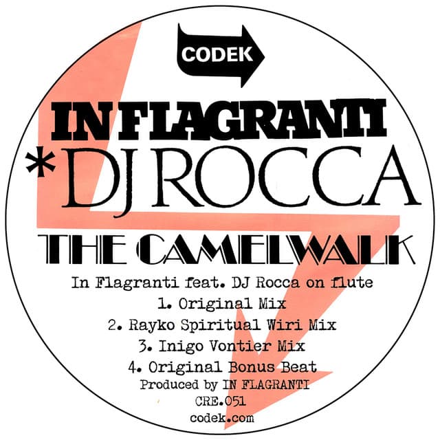 The Camelwalk (Rayko Spiritual Wiri Remix) cover art
