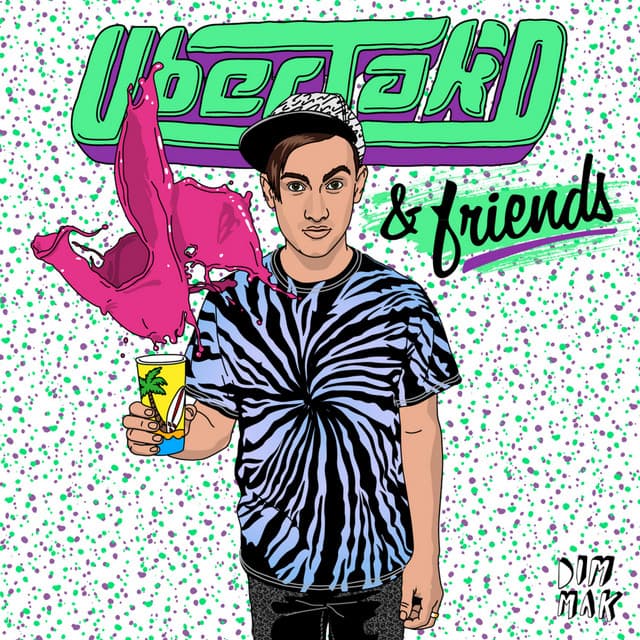 Uberjak'd & Friends EP cover art
