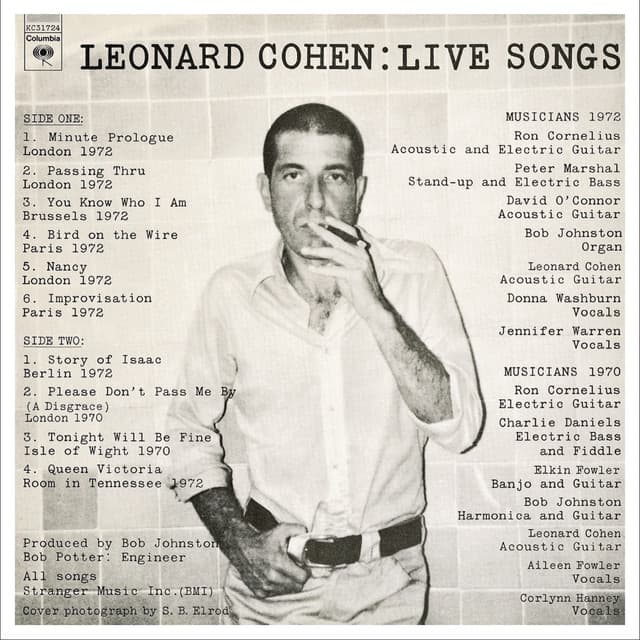 Please Don't Pass Me By (A Disgrace) - Live in London, 1972 cover art
