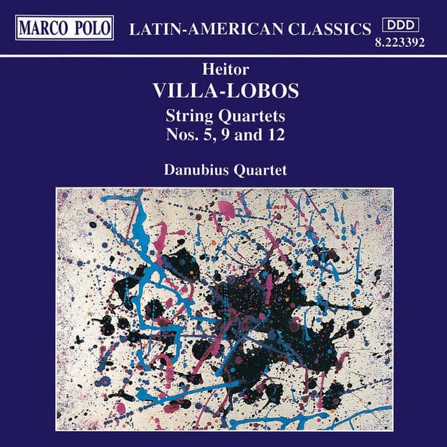 String Quartet No. 5: Poco Andantino - Un poco vivo - Tempo Primo - Lento - Allegro vivace - Vivo - Presto cover art