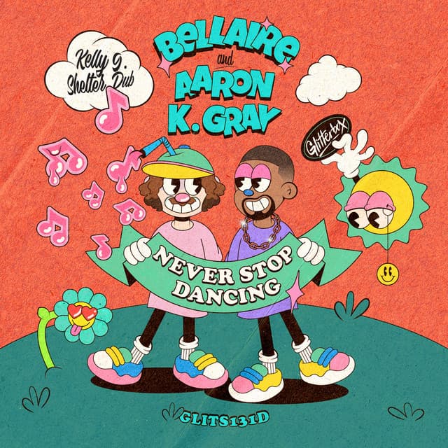 Never Stop Dancing - Kelly G. Shelter Dub cover art