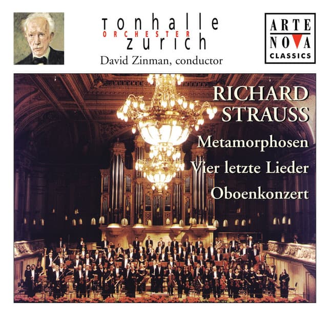 Richard Strauss: Vier letzte Lieder; Metamorphosen; Oboenkonzert cover art