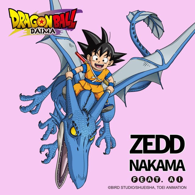 NAKAMA feat. AI (Dragon Ball DAIMA Ending Theme – Instrumental ver.) cover art