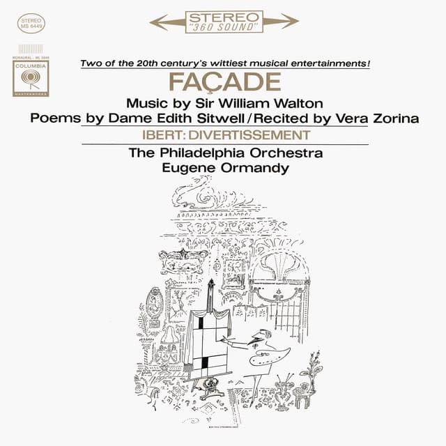 Walton: Façade - Ibert: Divertissment & Escales cover art