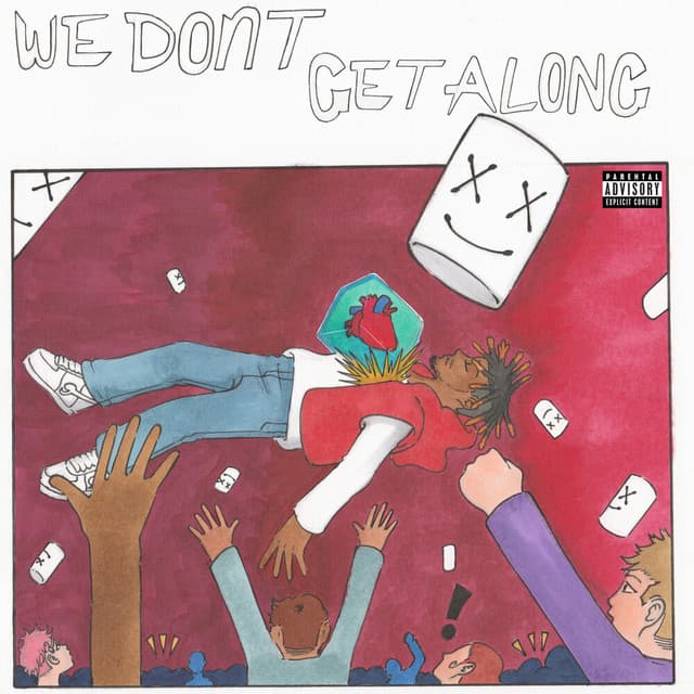 We Don’t Get Along (with Marshmello) cover art