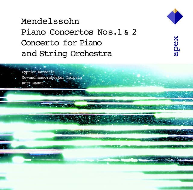 Mendelssohn: Piano Concerto No. 2 in D Minor, Op. 40, MWV O11: I. Allegro appassionato cover art