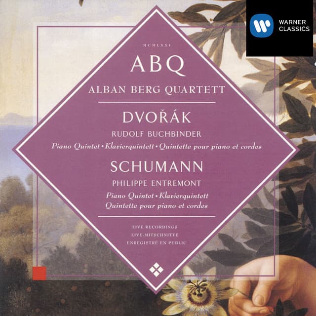 Dvořák: Piano Quintet in A Major, Op. 81, B. 155: I. Allegro ma non tanto cover art