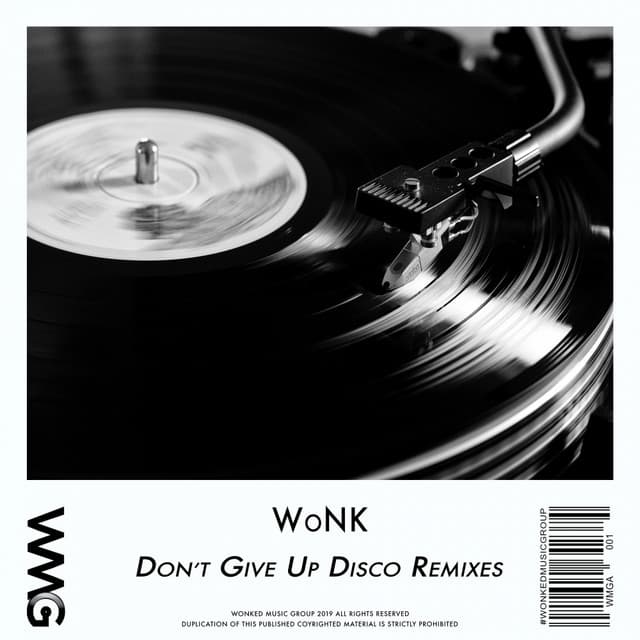 Don't Give Up Disco - Rossco Remix cover art