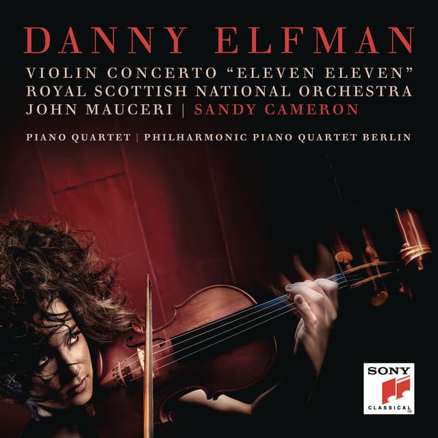 Violin Concerto "Eleven Eleven" and Piano Quartet cover art