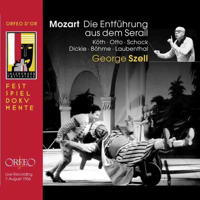 Mozart: Die Entführung aus dem Serail, K. 384 cover art