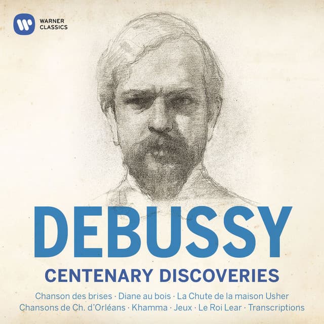 Debussy Centenary Discoveries cover art