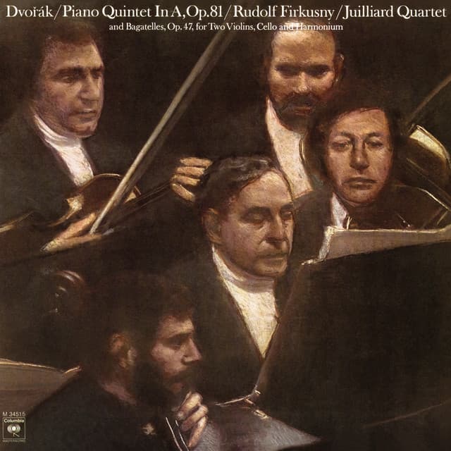 Dvorak: Piano Quintet No. 2 in A Major, Op. 81 & Bagatelles, Op. 47 cover art