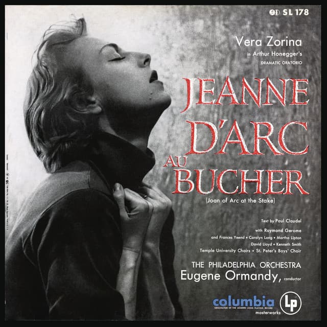 Jeanne d'Arc au bucher, H. 99: III. Le Livre - 2021 Remastered Version cover art