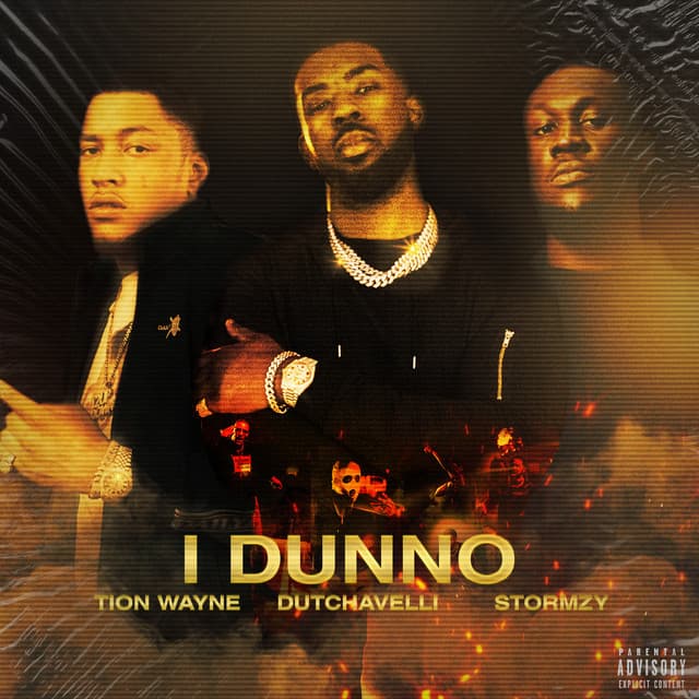 I Dunno (feat. Dutchavelli & Stormzy) cover art