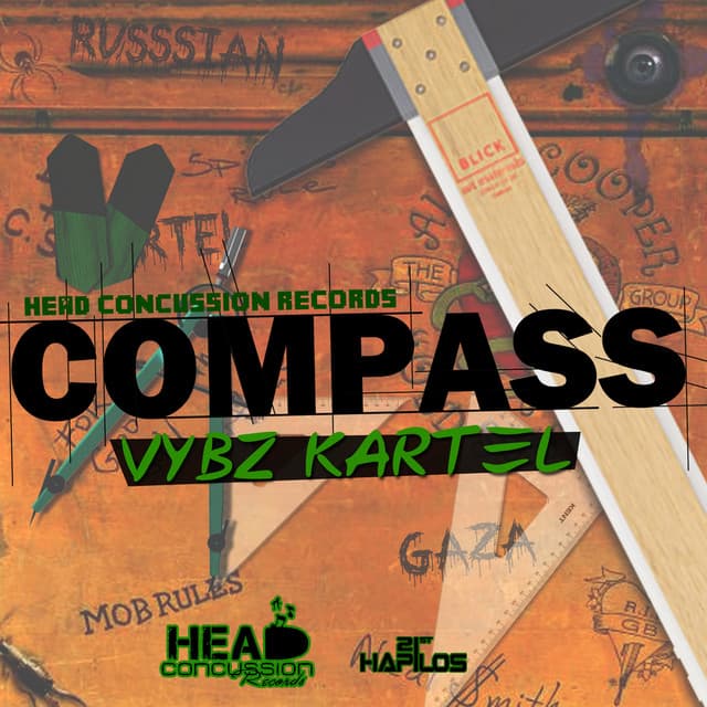 Compass Riddim - Instrumental cover art