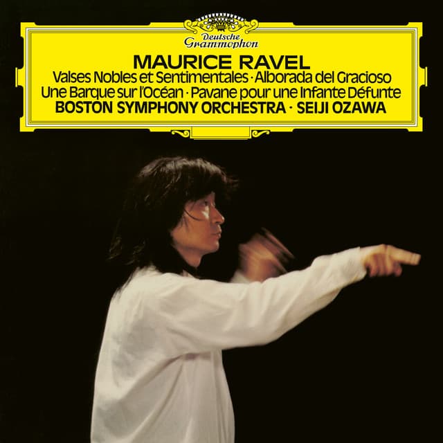 Ravel: Valses nobles et sentimentales, M. 61; Alborada del gracioso, M. 43; Miroirs, M. 43; Pavane pour une infante défunte, M. 19 cover art
