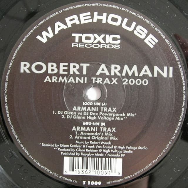 Armani Trax - Armando's Mix cover art