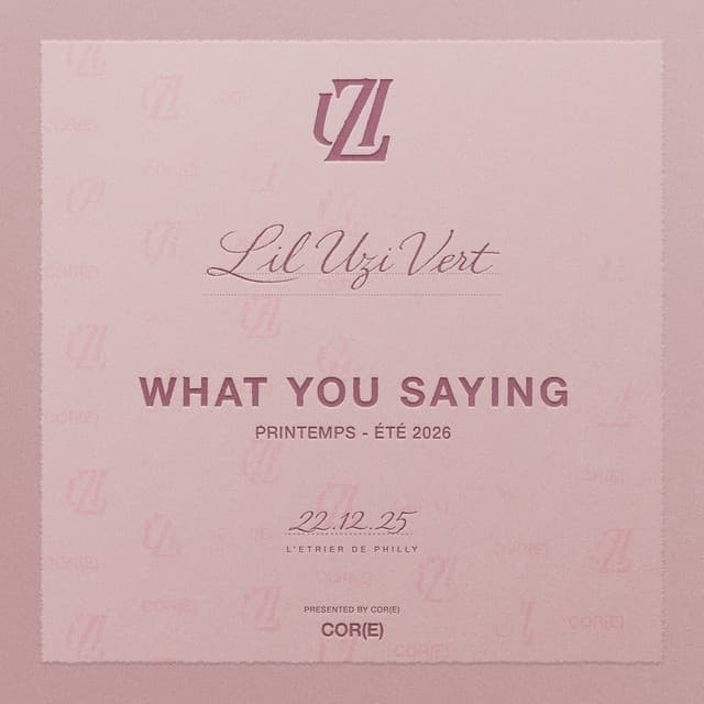 What You Saying cover art