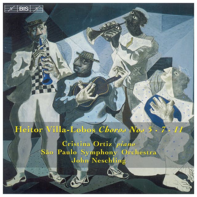 Villa-Lobos, H.: Choros, Vol. 1 - Choros Nos. 5, 7, 11 cover art