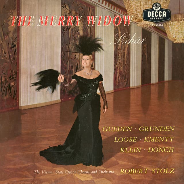 Lehár: Die lustige Witwe cover art