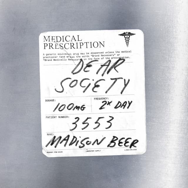 Dear Society cover art