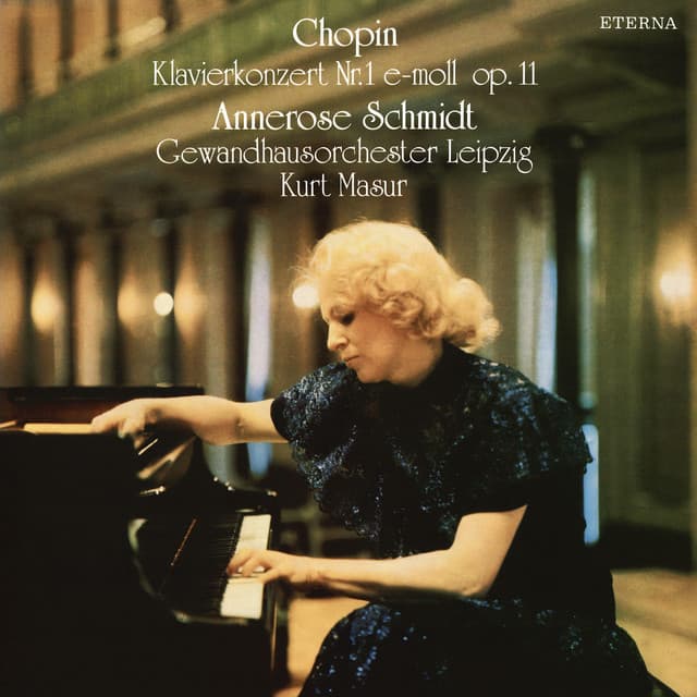 Chopin: Piano Concerto No. 1 cover art