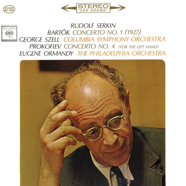 Bartók: Piano Concerto No. 1 - Prokofiev: Piano Concerto No. 4 cover art